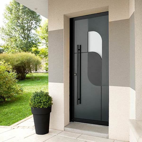 Porte d'entree moderne